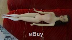 #1 barbie 1959 HAND-PAINTED LOOK AT HER IRISES! FREE SHIP! NONEXISTENT