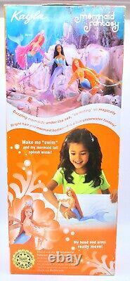 2002 Mermaid Fantasy Kayla Barbie Orange Hair And Accessories Mattel #56764 NRFB