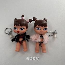 2005 MGA Entertainment Bratz Babyz Doll Twins Phoebe Roxxi Beauty Shop Pet Bunny