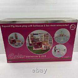 2007 Vintage Barbie My House Summer Barbecue and Doll Set New in Box Mattel