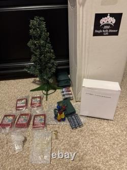 2014 Barbie Convention Jingle Bells Dinner Gift Xmas Tree Set NIB