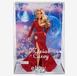 2023 Barbie Signature Mariah Carey Holiday Doll Christmas Red Dress NEW. IN HAND