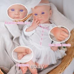 20.1'' solid silicone doll silicone reborn doll silicone girl doll toys gifts