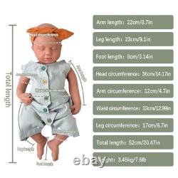 20.47in silicone doll silicone reborn doll Boy doll handmade whshable toys gifts