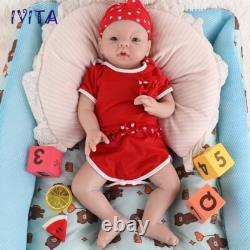 20''Chubby Girl Baby Full Body Silicone Doll Infant Lifelike Reborn Baby Gifts