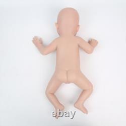 20'' IVITA Eyes Closed Silicone Reborn Doll Handmade Baby Girl Mouth Open