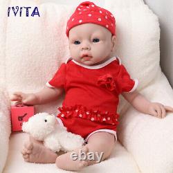 20 Popular Girl Doll Realistic Silicone Baby Girl Waterproof Doll 3200g IVITA