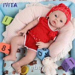 20 Popular Girl Doll Realistic Silicone Baby Girl Waterproof Doll 3200g IVITA