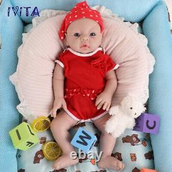 20 Popular Girl Doll Realistic Silicone Baby Girl Waterproof Doll 3200g IVITA