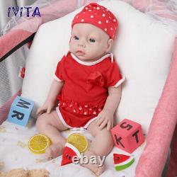 20 Popular Girl Doll Realistic Silicone Baby Girl Waterproof Doll 3200g IVITA