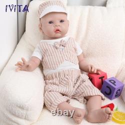 20'' Silicone Reborn Baby Doll Boy Full Body Silicone Doll Chubby Baby