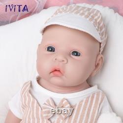 20'' Silicone Reborn Baby Doll Boy Full Body Silicone Doll Chubby Baby