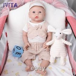 20'' Silicone Reborn Baby Doll Boy Full Body Silicone Doll Chubby Baby