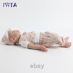 20'' Silicone Reborn Baby Doll Boy Full Body Silicone Doll Chubby Baby