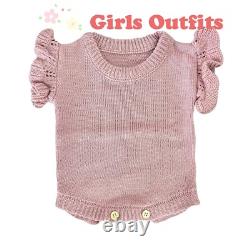 20in Pascale Reborn Baby Girl Full Body Silicone Lifelike Doll Gift for Kids