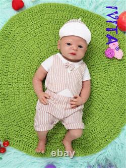 21Lifelike Lovely Big BoySoft Silicone Reborn Baby Big Dolls Birthday Gifts