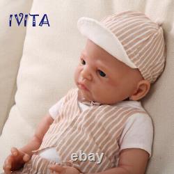 21Lifelike Lovely Big BoySoft Silicone Reborn Baby Big Dolls Birthday Gifts