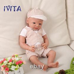 21Lifelike Lovely Big BoySoft Silicone Reborn Baby Big Dolls Birthday Gifts