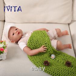 21Lifelike Lovely Big BoySoft Silicone Reborn Baby Big Dolls Birthday Gifts