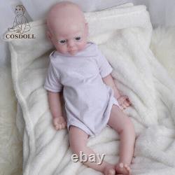 22'' Big Girl Rebirth Baby Full Body Silicone Lifelike Big Doll Real Touch Xmas