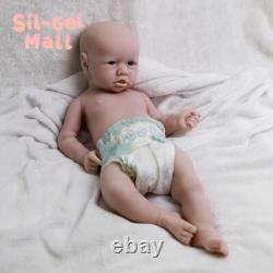 22 Big Size Platinum Silicone Dolls 4.7kg Reborn Newborn Baby Unpainted Dolls