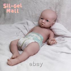 22 Big Size Platinum Silicone Dolls 4.7kg Reborn Newborn Baby Unpainted Dolls