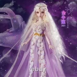 22 New 1/3 Vinyl BJD MSD Ball Joint Doll Women Girl Baby Gift Lilly Full Set