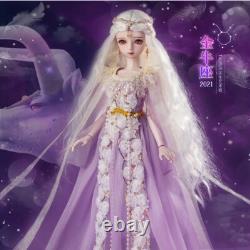 22 New 1/3 Vinyl BJD MSD Ball Joint Doll Women Girl Baby Gift Lilly Full Set