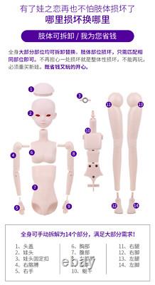 22 New 1/3 Vinyl BJD MSD Ball Joint Doll Women Girl Baby Gift Lilly Full Set