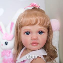 22 inch Reborn Doll 55cm Full Silicone Vinyl Reborn Toddler Girls Dolls Gifts