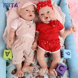 23Big Baby Full Silicone Lifelike Reborn Big Doll Boy And Girl Baby Xmas Gifts
