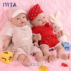 23Big Baby Full Silicone Lifelike Reborn Big Doll Boy And Girl Baby Xmas Gifts