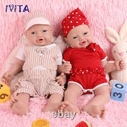 23Big Baby Full Silicone Lifelike Reborn Big Doll Boy And Girl Baby Xmas Gifts