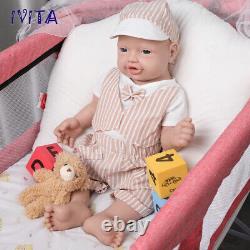 23Big Boy Realistic Full Body Silicone Reborn Baby Doll Big Baby Kids Playmate