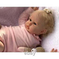 24 Ellie Reborn Baby Doll Toddler Newborn Princess Girl Lifelike Soft Touch