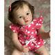24 Realistic Reborn Baby Doll Cuddly Toddler Girl With Rooted Hair Handmade Toy