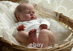 24in Pickle Sleeping Reborn Baby Doll Soft Body Lifelike Reborn Toddler Cuddly