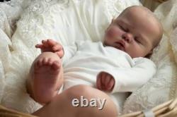 24in Pickle Sleeping Reborn Baby Doll Soft Body Lifelike Reborn Toddler Cuddly