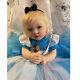 24in Reborn Baby Doll Finished Hand-rooted Hair Toddler Girl Handmade Doll Gift
