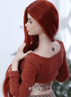 26 Full Set 1/3 BJD Ball Resin Jointed Doll Women Girl Gift Eyes Makeup Clothes