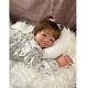 28'' Artist Finished Reborn Baby Doll Cloth Body With Rooted Hair Handmade Doll