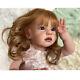 28 Finished Reborn Baby Doll Isabella Cute Toddler Girl Curly Hair Handmade Toy