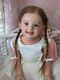 28 Realistic Reborn Girl Doll Cammi Toddler Hand-rooted Hair Handmade Toys Gift