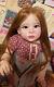 28 Reborn Baby Doll Artist Handmade Hand-rooted Long Hair Toddler Girl Toy Gift