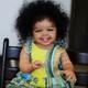 28 Reborn Baby Doll Rooted Afro Hair African Toddler Girl Boy Handmade Toy Gift