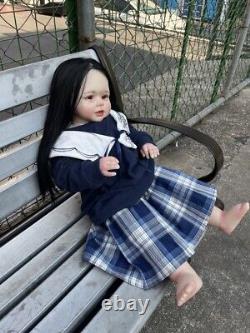 28in Already Finished Reborn Baby Doll Artist Handmade Toddler Girl Figures Toys
