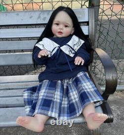 28in Already Finished Reborn Baby Doll Artist Handmade Toddler Girl Figures Toys