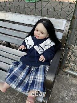 28in Already Finished Reborn Baby Doll Artist Handmade Toddler Girl Figures Toys