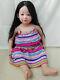 28in Huge Size Toddler Girl Reborn Baby Dolls Rooted Hair Handmade Art Toys Gift