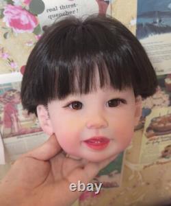 28inch Reborn Baby Doll Kit Hand-Rooted Hair Realistic Boy Toddler Painted Kits